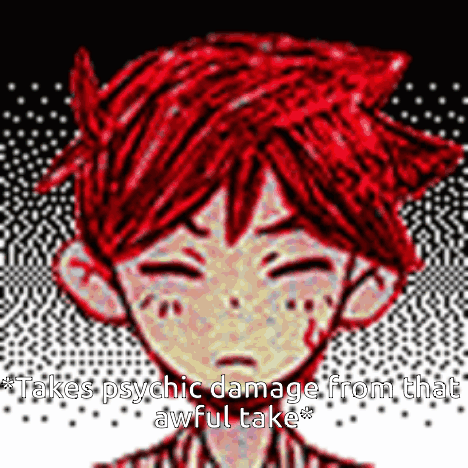 Boy With Red Hair Taking Psychic Damage GIF