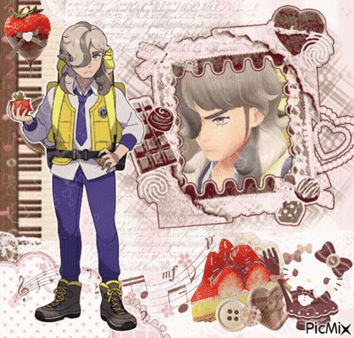 Boy With Strawberry Picmix GIF