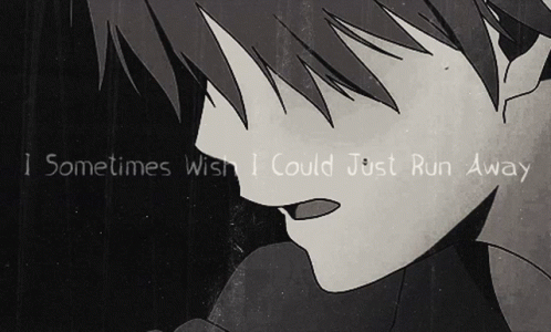 Boy With Wish To Run Away GIF