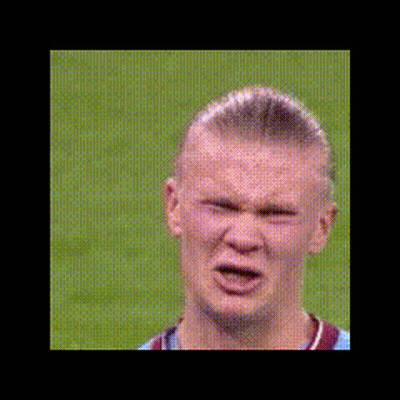 Boy With Yellow Hair And Red R On Forehead GIF