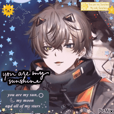 Boy With You Are My Sunshine GIF