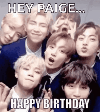 Boys Posing With Funny Faces Saying Happy Birthday GIF