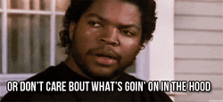 Boyz N The Hood Ice Cube I Don't Care GIF