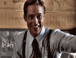 Brad Pitt Cheers GIF