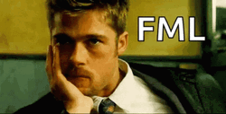 Brad Pitt Fml GIF