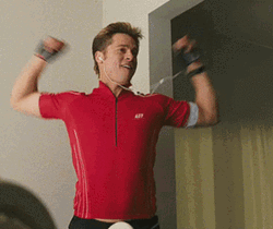 Brad Pitt Happy Dance GIF