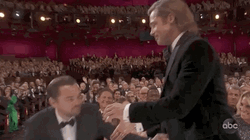 Brad Pitt Hug GIF