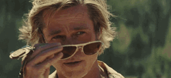 Brad Pitt Taking Sunglasses Off GIF