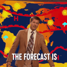 Brad Pitt Weatherman Jim Jefferies GIF