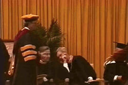 Brad Stevens At Graduation Ceremony GIF