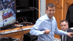 Brad Stevens Moving His Hands GIF
