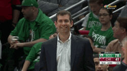 Brad Stevens Showing Confusion While Smiling GIF