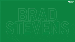 Brad Stevens Standing Sideways GIF