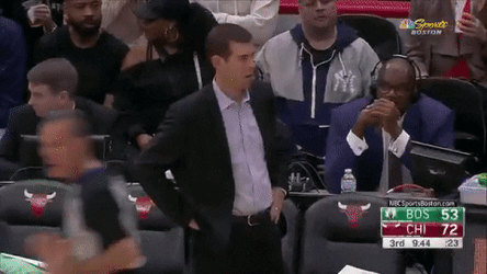 Brad Stevens With Mouth Open GIF