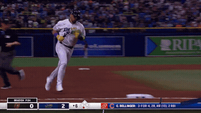 Bradish Vs C. Bellinger Baseball Game GIF