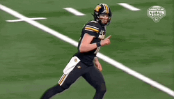 Brady Cook Mizzou Running GIF