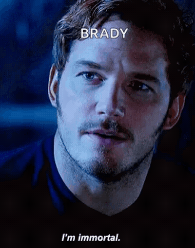 Brady I'm Immortal GIF
