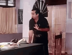 Brahmi Shaking Hands No No GIF