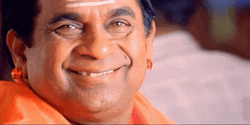 Brahmi Smiling Shaking Head GIF