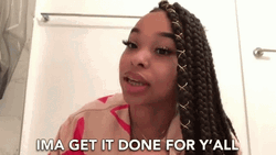 Braided Girl Consider It Done GIF