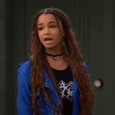 Braided Girl I Know You Didn't Say That GIF