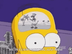 Brain Dancing While In Meeting GIF