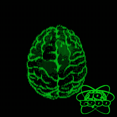 Brain With Numbers 6900 GIF