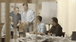Brainstorming Team Inside The Room GIF
