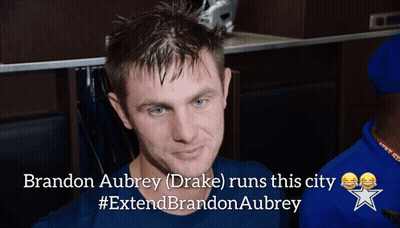 Brandon Aubrey Drake Runs This City #Extendbrandonaubrey GIF