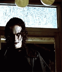 Brandon Lee Flying Crow GIF