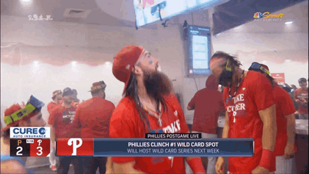 Brandon Marsh And Team Celebration GIF