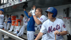 Brandon Nimmo Being Ecstatic GIF
