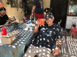 Brat Summer Drinking Man GIF