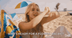 Brat Summer Girl Ready For A Florida Vacay GIF