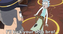 Brave Rick Sanchez GIF