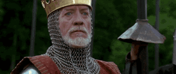 Braveheart Freedom King Edward Watching Fire GIF