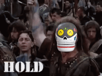 Braveheart Hold By Calamigos Mask GIF