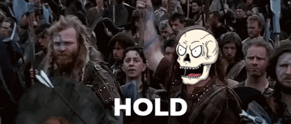 Braveheart Hold By Skult Skultdao GIF