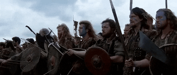 Braveheart Hold Moment By Poised Warriors GIF