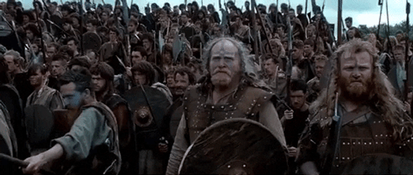 Braveheart Hold Spirit By Legendary Warriors GIF