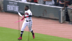 Braves Baseball Run GIF