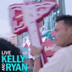 Braves Chop Live Kelly And Ryan GIF