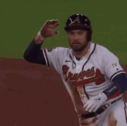 Braves Travis Darnaud GIF