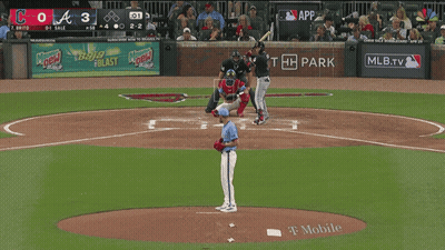 Braves Vs Cubs Baseball Game GIF