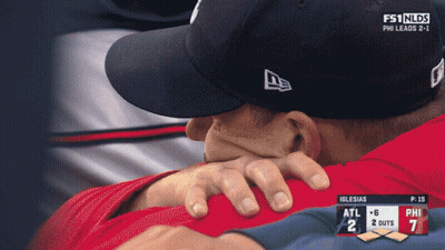 Braves Vs Phillies Baseball Game GIF