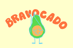 Bravo Bravocado Clap Art