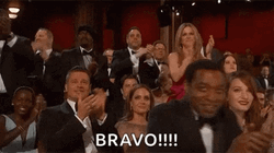 Bravo Standing Ovation Oscars