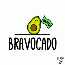 Bravocado Avocado Nice Job GIF