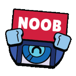 Brawl Stars Stu Noob Pin Haruyt600 Sticker GIF