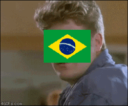 Brazil Vs. Germany Fighting For Trophy GIF